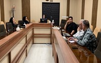 برگزاری جلسه کمیته ارزیابی برون گروهی، درون دانشگاهی جهت بررسی گزارش ارزیابی درون گروهی، گروه آموزشی طب اورژانس
